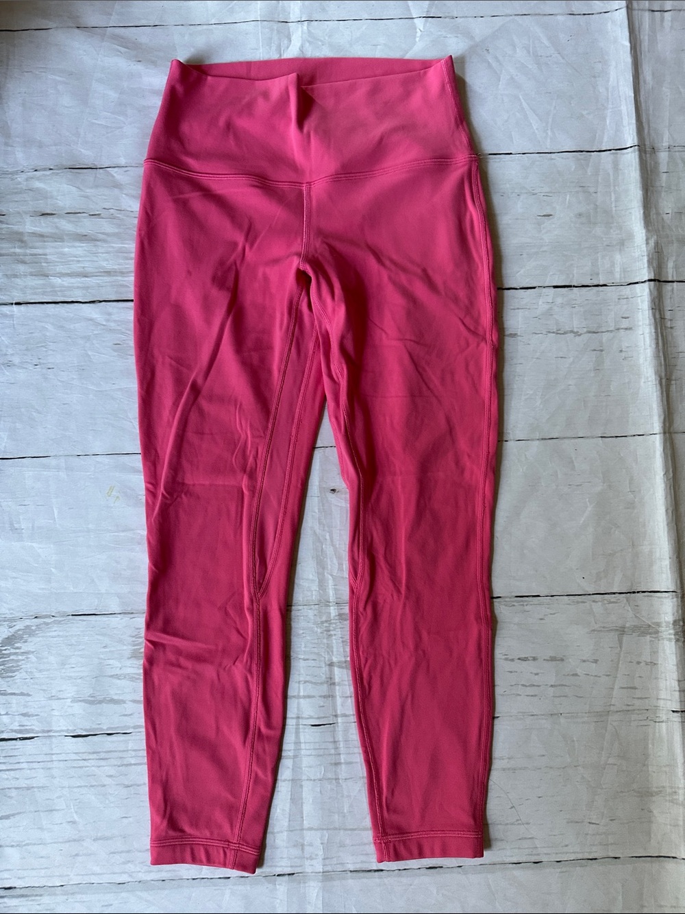 lululemon double lined align -Waist Active Leggings - guava Pink size 8
